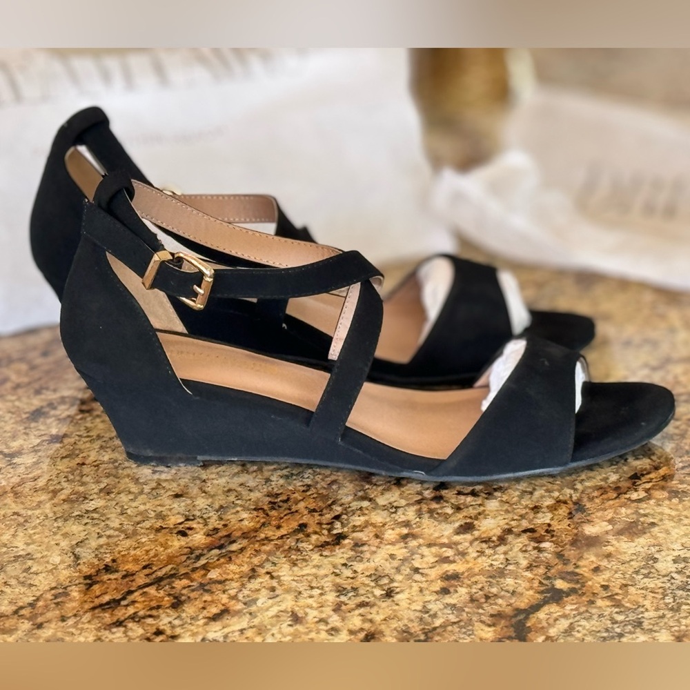 Dream Pairs Ladies Black Sandals